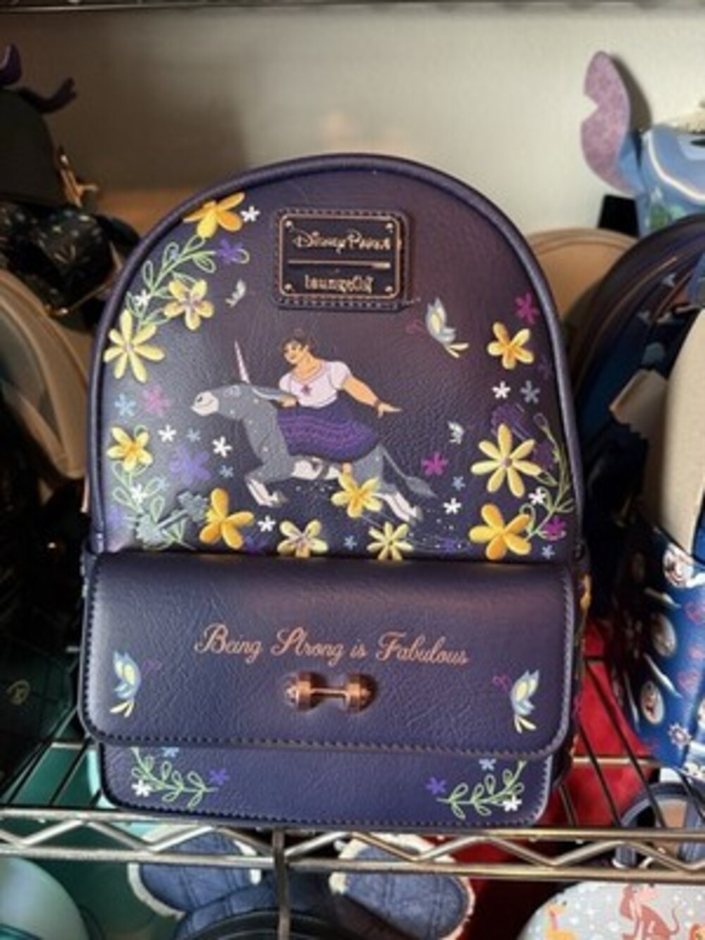 NEW Loungefly Disney Parks ENCANTO Louisa Backpack Bag STRONG IS FABULOUS Women